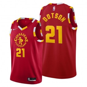 Camiseta Hombre Cleveland Cavaliers Damyean Dotson 21 Nike 2021-22 City Edition Swingman